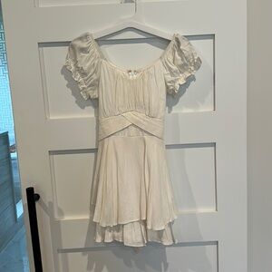 Alterd state cute ruffle mini dress